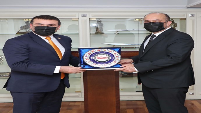 TÜMKİAD Genel Başkanı Nihat Tanrkulu, İstanbul Emniyet Müdürü Zafer Aktaş `ı Ziyaret Etti