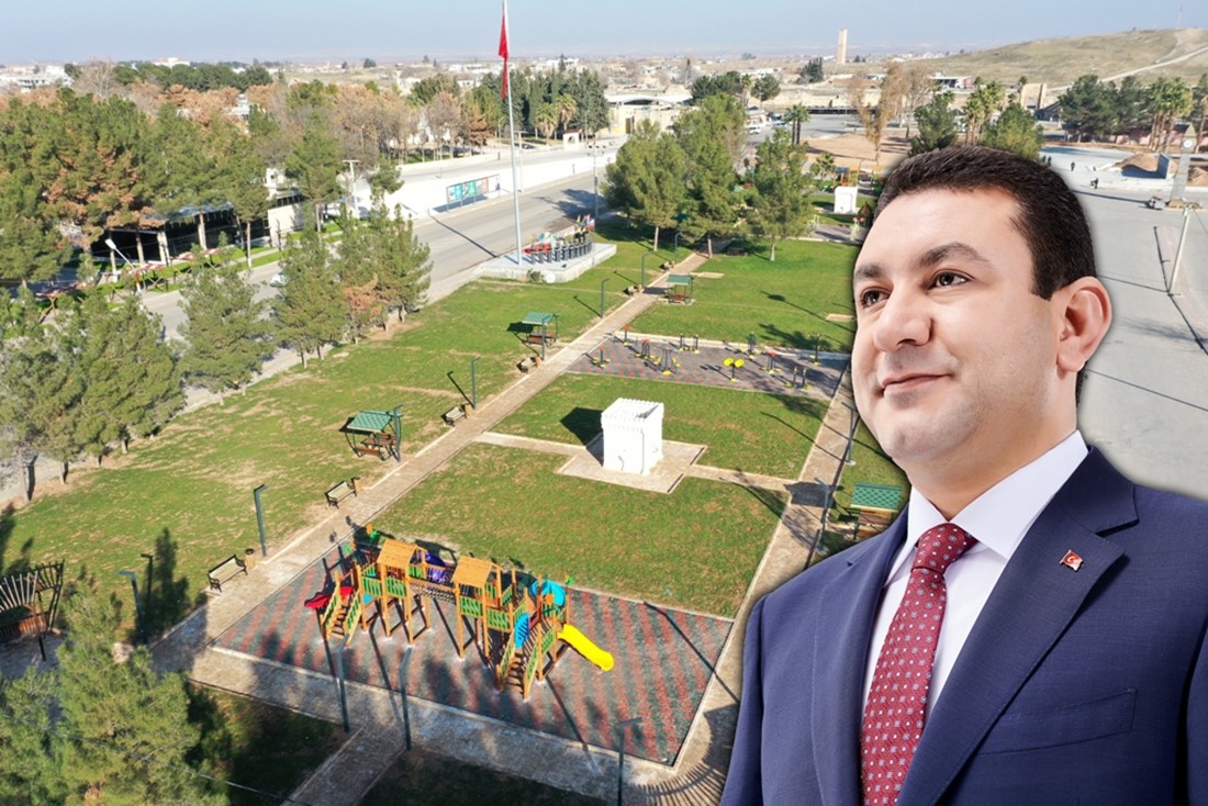 HARRAN BELEDİYE BAŞKANI MAHMUT ÖZYAVUZ, HARRAN’DA YENİ PARKLAR GÖZ DOLDURUYOR