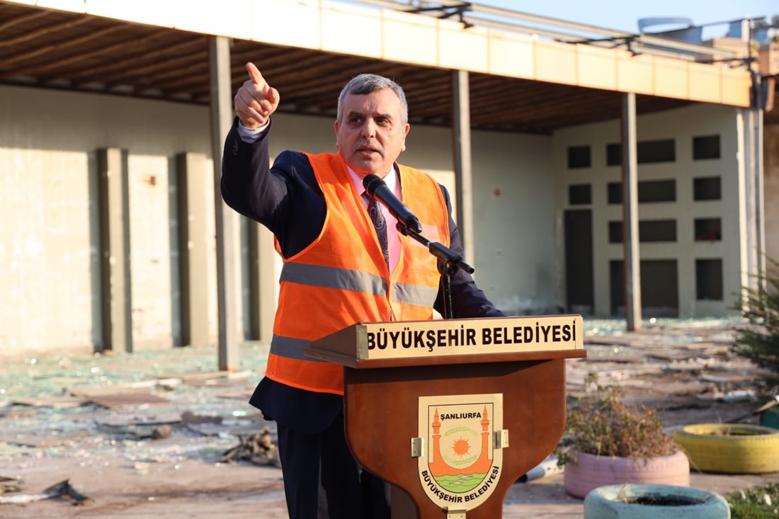 ŞANLIURFA BÜYÜKŞEHİR BELEDİYESİ,HALEPLİBAHÇE’DEKİ TARİHİ SİLÜETİ GÜN YÜZÜNE ÇIKARIYOR