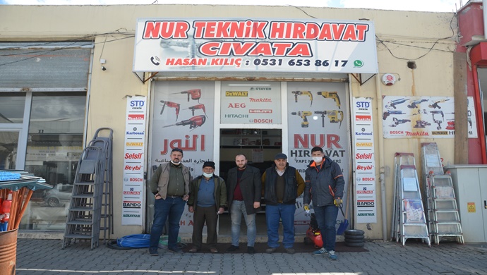 AL NUR HIRDAVAT VE CİVATA HİZMETTE SINIR TANIMIYOR