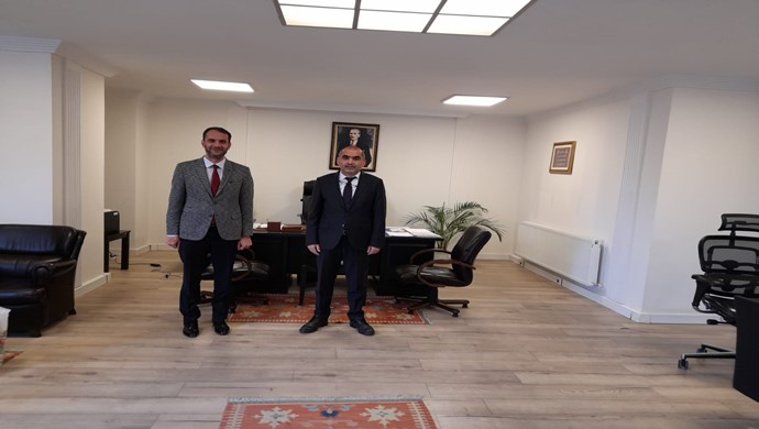 Mustafa Sungur Ülger `den TOKİ Başkan Yardımcısı Hakan Akbulut’a ziyaret