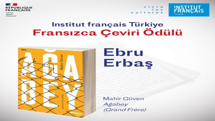 Institut français Türkiye Fransızca çeviri ödülü Ebru Erbaş’a verildi