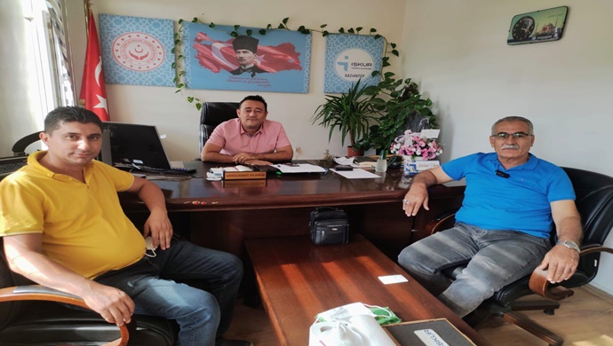 HÜSEYİN KIRAN `DAN İŞKUR `A ZİYARET