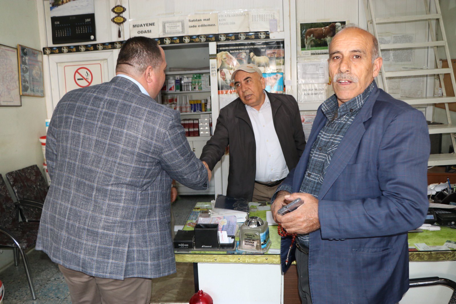 Başkan Ekinci; ”Yaptığımız ziyaretlerle gönülden gönüle köprüler kuruyoruz