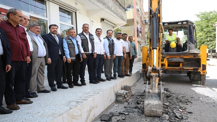 Eyyübiye’de Dört Mahallede Doğalgaz Sevinci