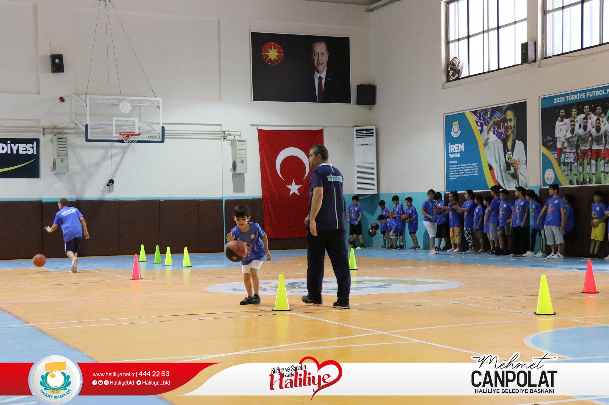 ÇOCUKLAR YAZ TATİLİNİ HALİLİYE BELEDİYESİ İLE DEĞERLENDİRİYOR