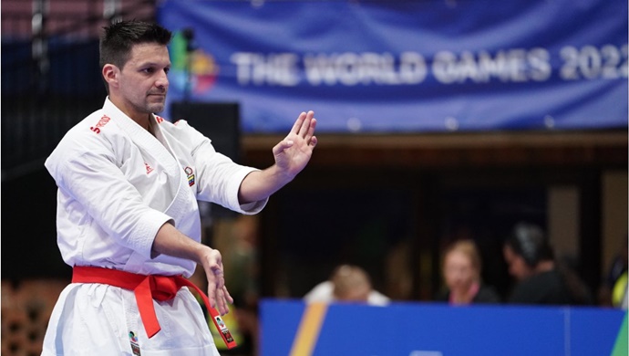 Five-time The World Games medallist ANTONIO DIAZ: The affection that I have received from the Karate world is more important than all the medals