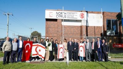 Cumhurbaşkanı Ersin Tatar, Victoria’da yenilenen Kuzey Kıbrıs Türk Toplum Merkezi binasının sembolik açılışına katıldı