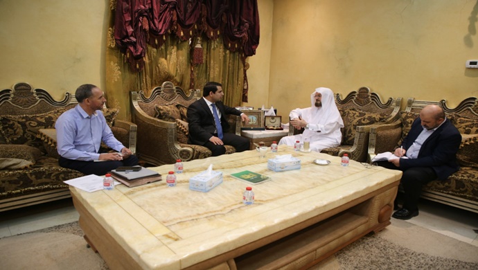 Katar Uluslararası Müslüman Alimler Birliği Başkanı ile görüşme