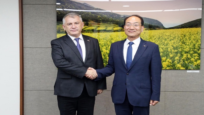 Kore Cumhuriyeti Kore Ulusal Demiryolu Başkanı ve CEO’su ile görüşme