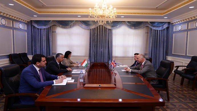 Meeting of the First Deputy Minister with the Ambassador of United Kingdom