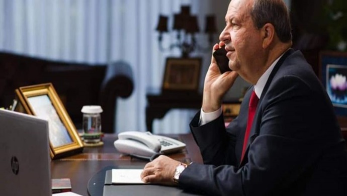 Cumhurbaşkanı Ersin Tatar, Türk Milli Atıcı Yusuf Dikeç’i tebrik etti