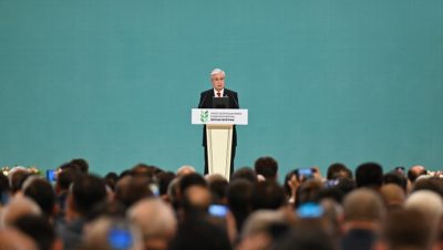 Devlet Başkanı Kassym-Jomart Tokayev tarım işçileri için düzenlenen ilk foruma katıldı