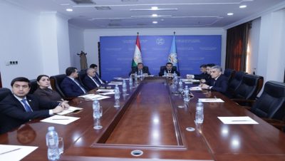 Meeting on preparations for the next elections of deputies of the Majlisi namoyandagon Majlisi Oli of the Republic of Tajikistan